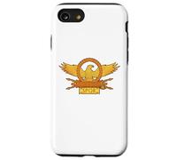 SPQR Roman Eagle Légion Bannière Militaire Histoire de Rome Coque pour iPhone SE (2020) / 7/8