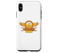 SPQR Roman Eagle Légion Bannière Militaire Histoire de Rome Coque pour iPhone XS Max