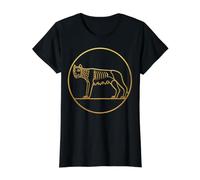 SPQR Roman Rome Loup Romulus Remus T-Shirt Graphique avec Valeur