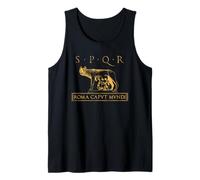 SPQR Rome Caput Mundi Rome Antique Empire Romain Débardeur