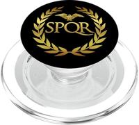 SPQR SENATUS POPULUS Que ROMANUS Roman Republic Rome PopSockets PopGrip pour MagSafe