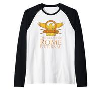 SPQR - The Glory of Rome is Eternal - Aigle Romain Manche Raglan