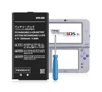SPR-003 Batterie de rechange Li-ion ultra haute capacité 3200 mAh pour console Nintendo 3DS XL 3DS LL SPR-003 et New 3DS XL RED-001