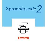Sprachfreunde 2. Schuljahr - Östliche Bundesländer und Berlin - Ausgabe 2022 - Basiskompetenzen Mathe und Deutsch - 5-Minuten-Training Sprache, Lesen und Mathematik - 3 Übungshefte im Paket
