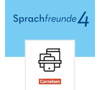 Sprachfreunde 4. Schuljahr - Ausgabe 2022 - Basiskompetenzen Mathe und Deutsch - 5-Minuten-Training Sprache, Lesen und Mathematik - 3 Übungshefte im Paket