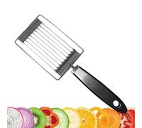 Spras de tomates pour usage domestique, tranchant à la tomate, portatifs minces | Gadgets de cuisine, hélicoptère d'oignon, outil de coupe d'aliments, robot de fromage avec poignée pour fru