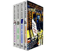 Sprawl Series Collection complète de 4 livres par William Gibson (Neuromancer, Count Zero, Mona Lisa Overdrive et Burning Chrome)