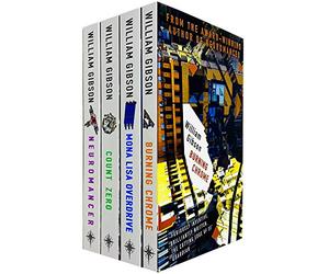 Sprawl Series Collection complète de 4 livres par William Gibson (Neuromancer, Count Zero, Mona Lisa Overdrive et Burning Chrome)