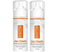 Spray 2-en-1 Défroissant sans repassage & Anti-statique | Spray textile anti-plis instantané | Rafraîchisseur de tissus | Pour la maison, les voyages et le travail