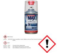 Spray Max Bombe de vernis 2K bi-composant séchage rapide automobile transparent brillant 250 ml