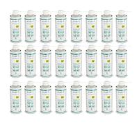 Spray à air comprimé - pour le nettoyage des ordinateurs, imprimantes, claviers et autres - 400 ml, longue paille, atteint toutes les fentes - Paquet de 24