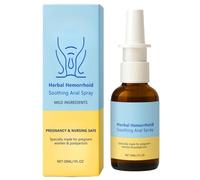 Spray anal apaisant multi-effets aux plantes, Confort quotidien - Rafraîchissant et apaisant, 30 ml, sans rinçage, formule sans contact, convient aux hommes et aux femmes
