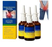 Spray Anal Naturel Contre Les Hémorroïdes, Soulagement Rapide Des Hémorroïdes Et Des Fissures Anales, Soin Discret Et Pratique Pour Les Voyages (3pcs)