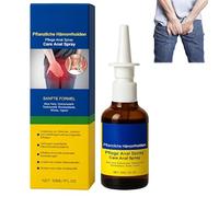 Spray anal naturel pour hémorroïdes, spray pour hémorroïdes et fissures, soulagement rapide (1 Pièce)