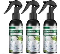 Spray anti-acariens vert, sans taches, formule ménagère, pour matelas, draps, vêtements, sols et plus encore