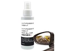 Spray anti-buée - 100 ml - Anti-buée pour pare-brise | Spray nettoyant imperméable longue durée pour film d'huile, conduite, voyage, camion, SUV, vitres latérales, rétroviseurs, portières, véhicules