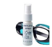 Spray anti-buée 20 ml - Solution de revêtement anti-buée longue durée pour lunettes et lunettes - Nettoyant pour lentilles transparentes pour-lunettes, miroirs, fenêtres et protection de la vision rés