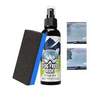 Spray anti-buée - Flacon de 100 ml avec solution de buée pour lunettes | Formule longue durée pour une vision claire | Traitement des lentilles d'exercice de natation | Pour hommes, femmes, salle de