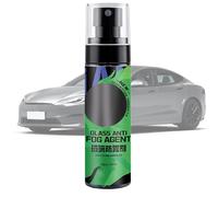 Spray anti-buée pour fenêtres, spray antidérapant et anti-buée pour voitures - Prévention de buée imperméable - Soin des verres pour miroirs et fenêtres de voitures intérieures et extérieures