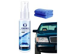 Spray Anti-Buée pour Lunettes | Défogeur pour Pare-brise avec Chiffon - Agent Anti-Pluie pour Miroirs et Vitres Extérieur Intérieur Conduite Hivernale et Plein Air