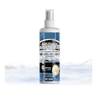 Spray anti-buée pour pare-brise - 100 ml - Spray transparent contre la condensation et la formation de gel - Déshumidificateur pour vitre de véhicule, fenêtre de salon, miroir de douche, casque de