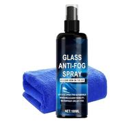 Spray anti-buée pour pare-brise de voiture - 100 ml Longue durée anti-pluie et anti-ternissement pour rétroviseurs | Seau de verre, trajets quotidiens, hiver, autoroute, garage, camion, conduite en