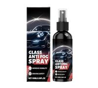 Spray anti-buée pour vitres de voiture - 100 ml - Spray nettoyant portable et résistant à la pluie - Pour lunettes de protection, rétroviseurs, objectif d'appareil photo, remorque, camion, automobile