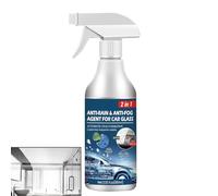 Spray anti-buée, spray anti-buée pour voiture, agent nettoyant antibuée, multi-usages, anti-buée, pulvérisation de pluie, formation automatique de film, pour visières de casque, lunettes et lunettes