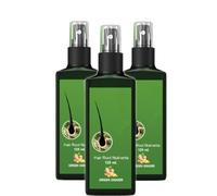Spray Anti-Chute au Gingembre, Sérum Épaississant, Lotion Capillaire Naturelle