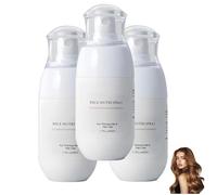 Spray anti-chute aux nutriments du riz, Spray capillaire avancé, Formule naturelle, Nourrit le cuir chevelu, Répare les cheveux abîmés, 50 ml (3Pièce)