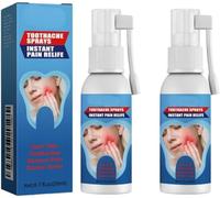 Spray anti-douleur buccal à l'extrait de menthe poivrée pour une haleine fraîche et une hygiène bucco-dentaire optimale.