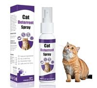 Spray Anti-griffures pour Chats, Spray répulsif pour Chats d'intérieur et d'extérieur, empêche Les griffures sur Les Meubles, Les Plantes, Les canapés, Les Tapis et Les Rideaux, 120 ML (1 pcs)