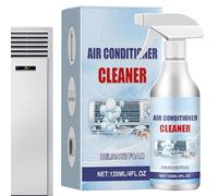 Spray anti-lavage pour climatiseur, 120 ml sans rinçage, vaporisateur de mousse multi-usage, nettoyant efficace pour la poussière, la graisse