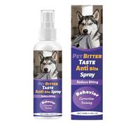 Spray anti-mastication - 100 ml - Spray d'entraînement pour animaux de compagnie - Idéal pour la maison, la routine intérieure, les soins de vie, l'hygiène, protège les meubles et les effets
