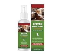 Spray anti-mastication pour chien - 100 ml - Bouchon naturel anti-morsure pour meubles - Solution dissuasive pour animaux de compagnie | Spray anti-mastication pour la maison, les tapis, les terrasses
