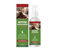 Spray anti-mastication pour chiens - Naturel 100 ml Solution comportementale - Spray anti-mastication pour chiens, utilisation sur meubles, tapis, couvercle poubelle intérieur extérieur entraînement