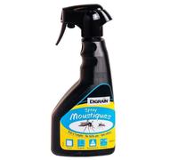 Spray anti-moustiques - DIGRAIN - 500 ml - Prêt à l'emploi - Sans odeur - Ne tâche pas - Action choc - Effet rémanent