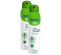 Spray anti-moustiques et tiques "Zielona Moc" Bros - 2 x 90 ml