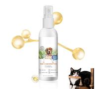 Spray anti-pipi pour chiens d'intérieur - 120 ml - Spray de propreté pour chiots - Désodorisant pour urine - Pour meubles, tapis, voiture, maison, camping, chiots