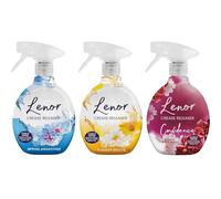 Spray anti-plis ultime pour vêtements idéal pour enlever les plis dans le tissu, 1 parfum d'éveil printanier, 1 brise d'été et 1 jasmin ru e 500 ml chacun