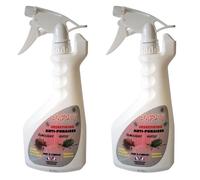 Spray anti-punaises NUISIPRO - Lot de 2 - Punaises diaboliques & vertes - Action choc + protection durable