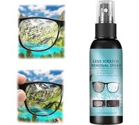 Spray anti-rayures pour lunettes, réparation des rayures de lunettes, kit d'élimination des rayures de lunettes, spray nettoyant pour lunettes de soleil et lentilles (1 pièce)