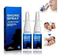 Spray Anti Ronflement, Spray Anti Ronflement Nez, Anti Ronflement Efficace Puissant, Prévenez les Ronflements Désagréables et Profitez D'un Sommeil Confortable, 2 * 30ml
