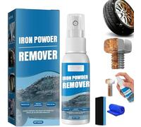 Spray anti-rouille multifonction à action rapide, aérosol portable pour métal, poudre de fer, formule à action rapide et application facile, pour surfaces métalliques de voiture (1 pièce)