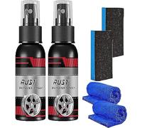 Spray anti-rouille pour voiture - 30/100 ml - Produit de rénovation multifonction pour moyeu de roue - Spray anti-rouille pour voiture - Spray anti-rouille multifonction (30 ml, 2 pièces)
