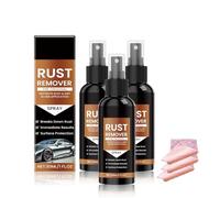 Spray anti-rouille puissant pour les traitements de rouille, antirouille, anticorrosion, peinture de protection des métaux pour métal, outils, voitures, chaînes (3, 90 ml)