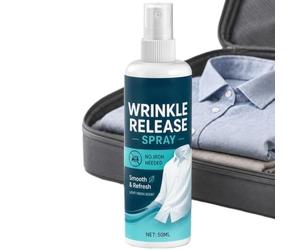 Spray anti-statique | Rafraîchisseur de tissu 50 ml | Éliminateur de Statique | Pour maison, buanderie, lieu de travail, voyage, déplacement professionnel, trajet domicile-travail, vacances
