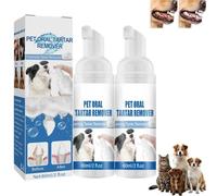 Spray Anti Tartre Dentaire Nettoyage Pour Animaux De Compagnie, Spray Dentifrice Pour Chien, Sprays Anti-Tartre Buccal Pour Nettoyage Des Dents Des Chiens, Désodorisant D'haleine Pour Chien (2PC)