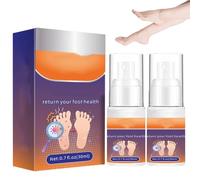 Spray anti-transpirant et anti-odeurs pour les pieds Cvreoz, 30 ml, hydratant et réparateur pour les pieds malodorants, pour hommes et femmes. (2)