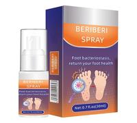 Spray anti-transpirant pour les pieds - 30 ml - Lutte contre la transpiration et les odeurs - Pour le sport, les voyages et la randonnée